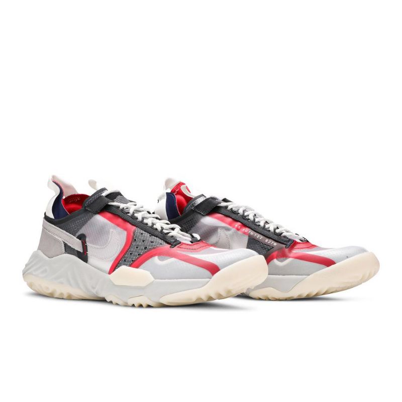Air Jordan Delta Breathe Hvid Rød Grå Sort Sko Herre