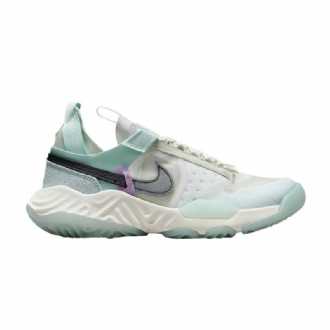 Air Jordan Delta Breathe Hvid Turkis Sko Dame