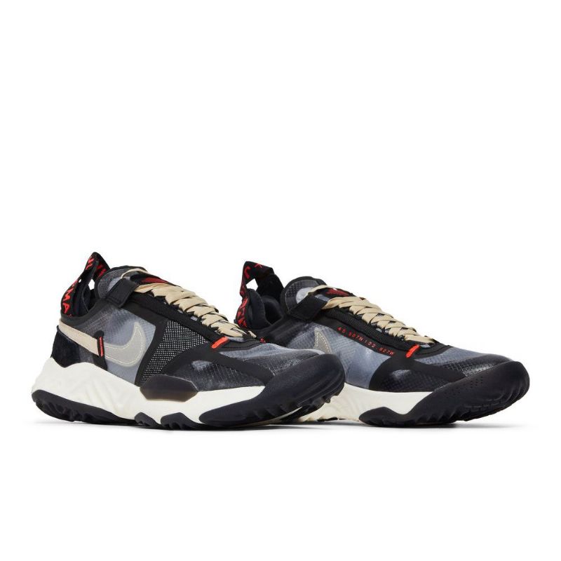 Air Jordan Delta Breathe Sort Grå Beige Rød Sko Herre