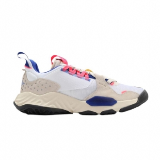 Air Jordan Delta Hvid Blå Beige Sko Herre