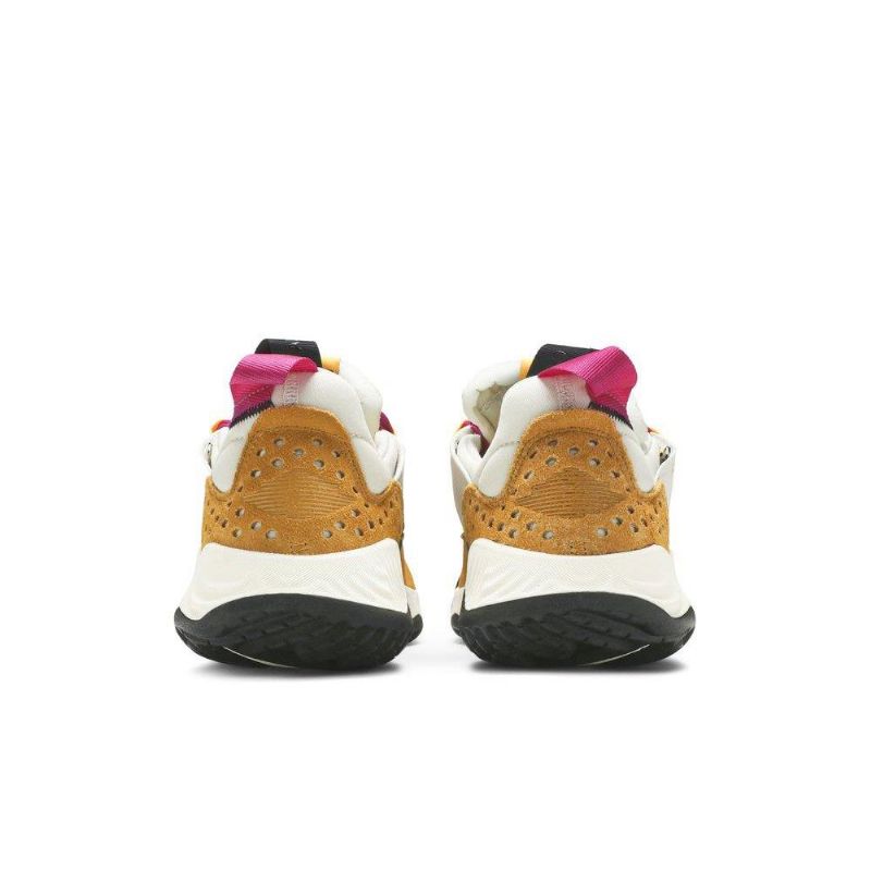 Air Jordan Delta Hvid Brun Lilla Sort Sko Dame