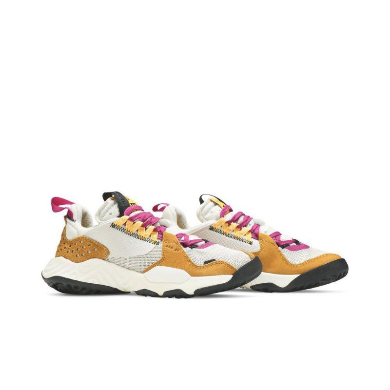 Air Jordan Delta Hvid Brun Lilla Sort Sko Dame