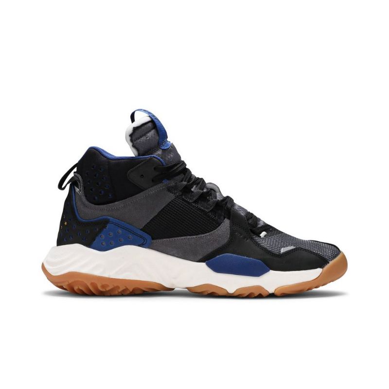 Air Jordan Delta Mid Sort Grå Blå Sko Herre
