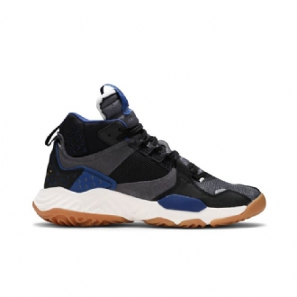 Air Jordan Delta Mid Sort Grå Blå Sko Herre