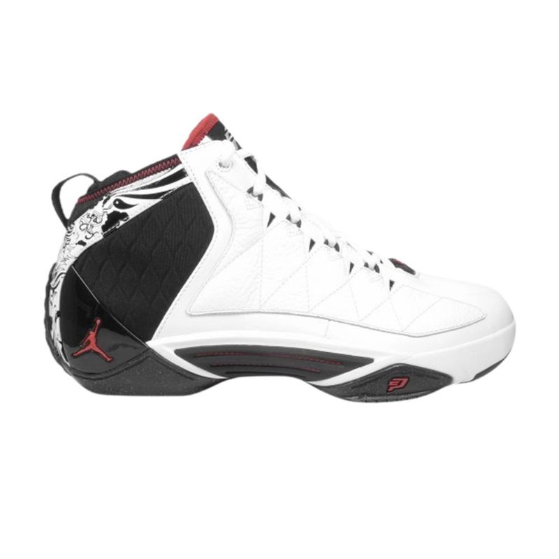 Air Jordan Cp3 Cp3.ii Hvid Sort Rød Sko Herre