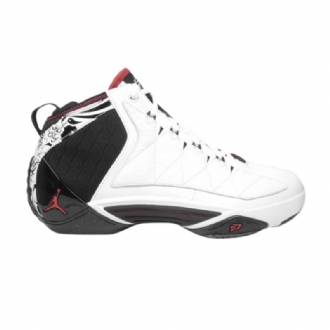 Air Jordan Cp3 Cp3.ii Hvid Sort Rød Sko Herre