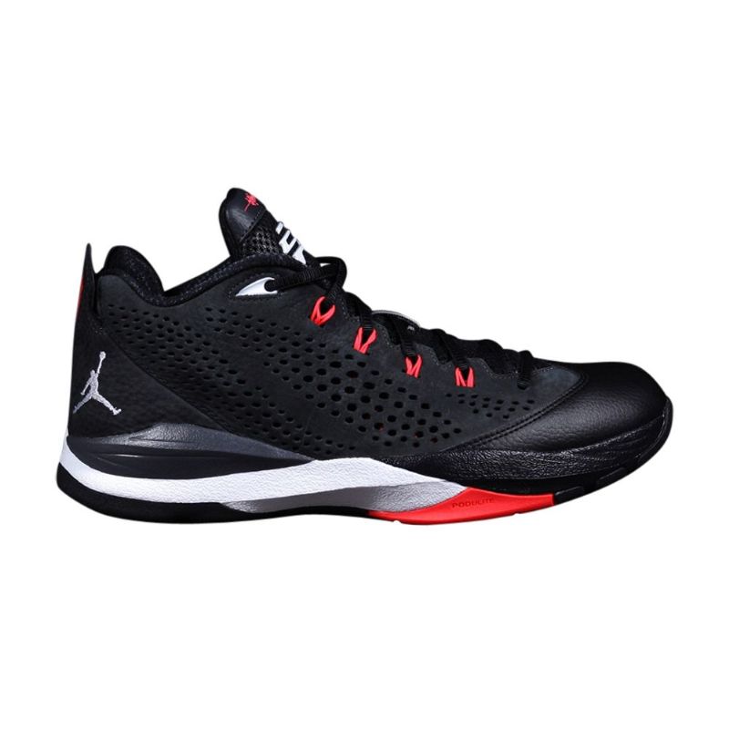 Air Jordan Cp3 Cp3.vii Sort Grå Rød Hvid Sko Herre