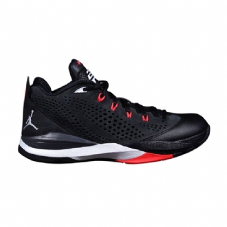 Air Jordan Cp3 Cp3.vii Sort Grå Rød Hvid Sko Herre