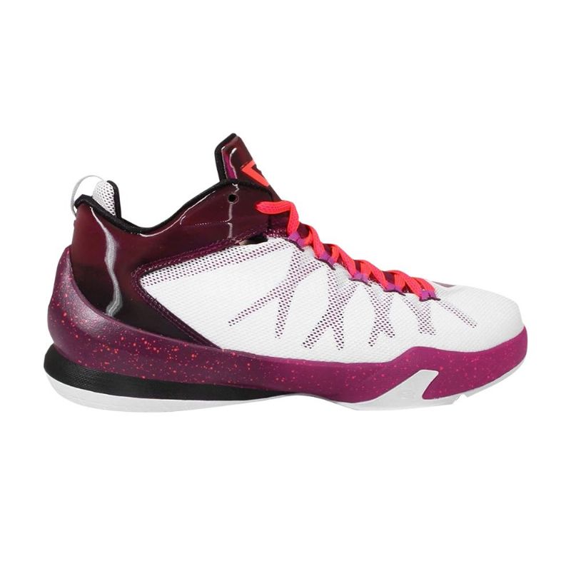 Air Jordan Cp3 Cp3.viii Ae X Hvid Bordeaux Lyserød Sko Herre