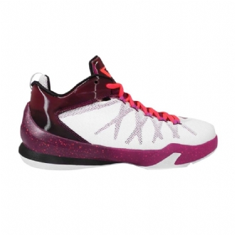 Air Jordan Cp3 Cp3.viii Ae X Hvid Bordeaux Lyserød Sko Herre