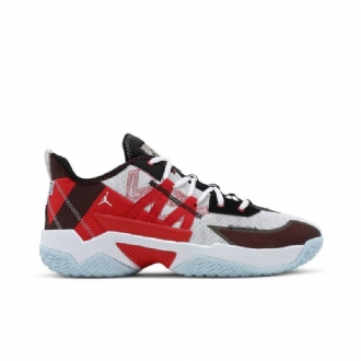 Air Jordan Westbrook One Take 2 Hvid Rød Sort Sko Herre