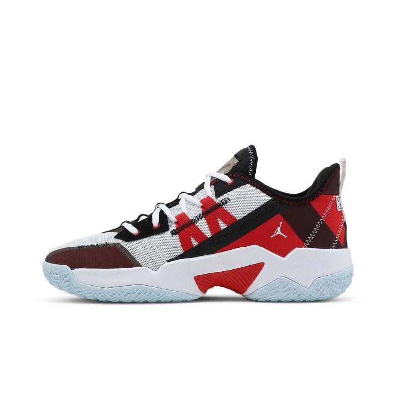 Air Jordan Westbrook One Take 2 Hvid Rød Sort Sko Herre