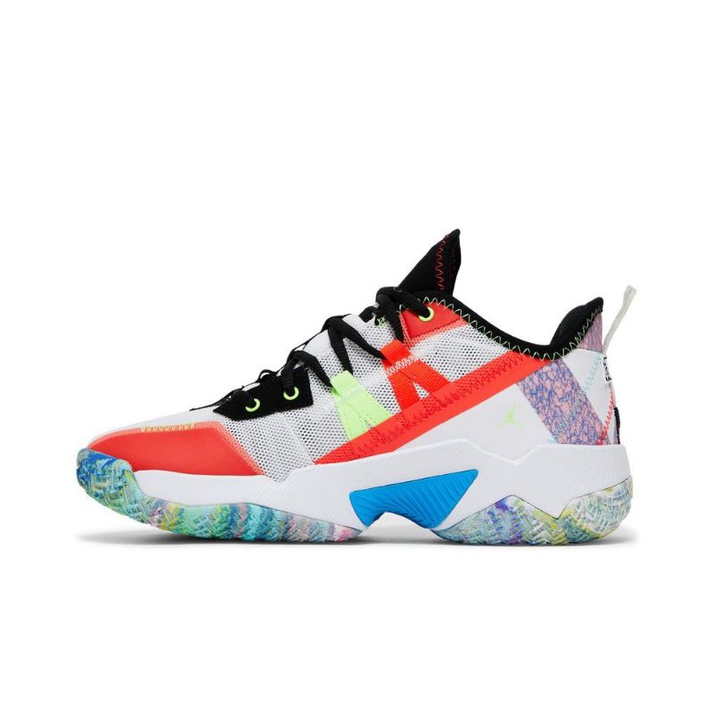 Air Jordan Westbrook One Take 2 Pf Hvid Flerfarvede Sko Herre