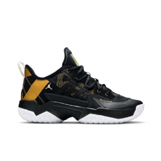 Air Jordan Westbrook One Take 2 Sort Guld Hvid Sko Herre