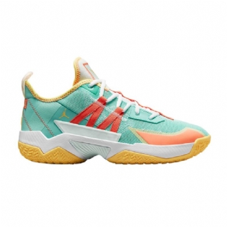 Air Jordan Westbrook One Take 2 Turkis Orange Guld Sko Herre