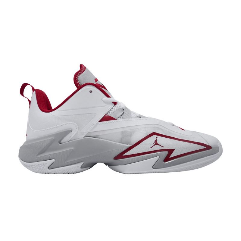 Air Jordan Westbrook One Take 3 Pf Hvid Grå Rød Sko Herre