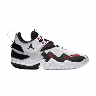 Air Jordan Westbrook One Take Hvid Rød Sort Sko Herre