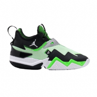 Air Jordan Westbrook One Take Pf Hvid Sort Grøn Sko Herre
