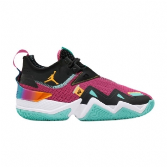 Air Jordan Westbrook One Take Pf Lyserød Sort Turkis Orange Sko Herre