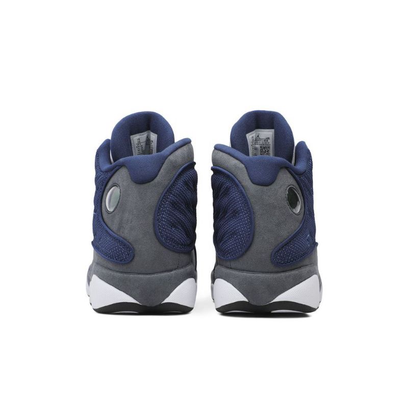 Air Jordan 13 Retro Blå Grå Hvid Sko Herre