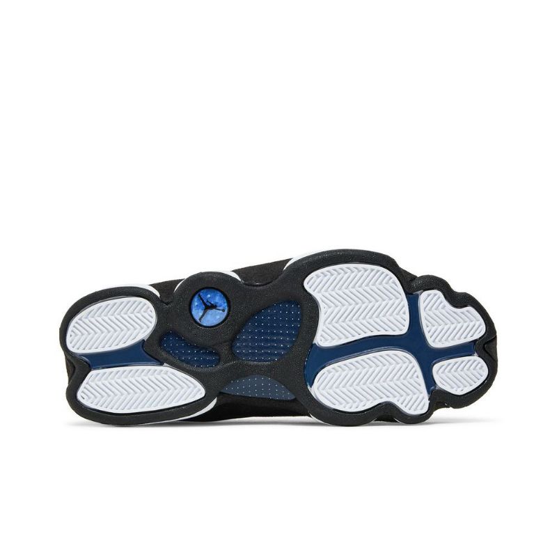Air Jordan 13 Retro Blå Sort Hvid Sko Herre