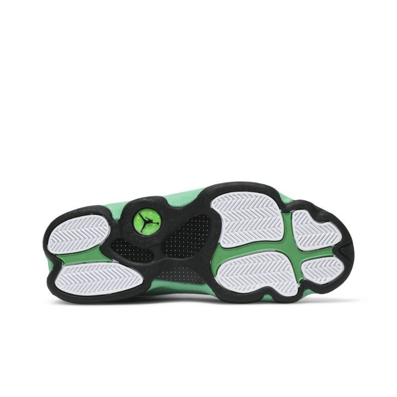Air Jordan 13 Retro Hvid Grøn Sort Sko Herre