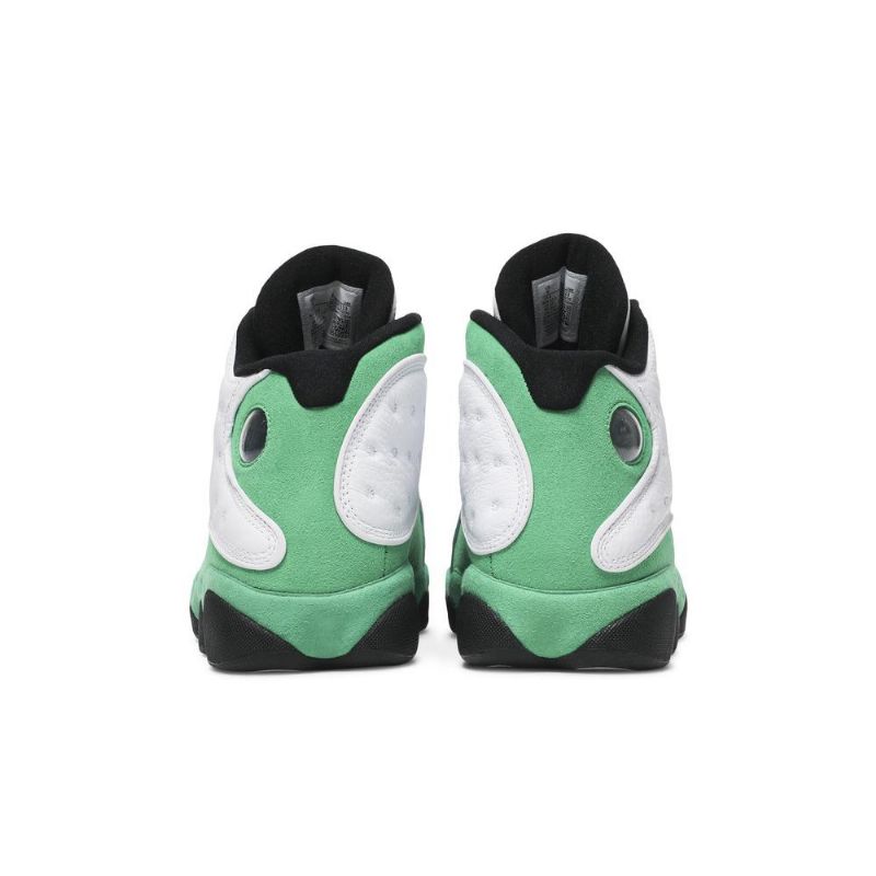 Air Jordan 13 Retro Hvid Grøn Sort Sko Herre