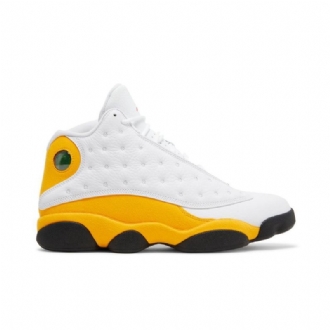 Air Jordan 13 Retro Hvid Gul Sko Herre