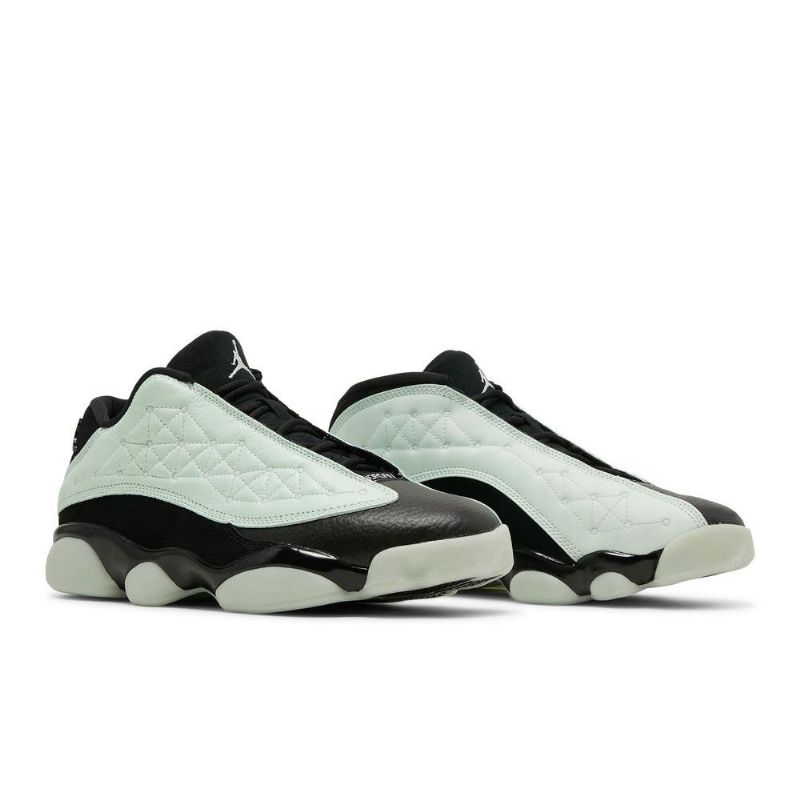 Air Jordan 13 Retro Low Grøn Sort Sko Herre