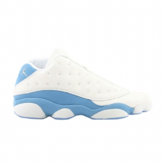 Air Jordan 13 Retro Low Hvid Blå Sko Dame