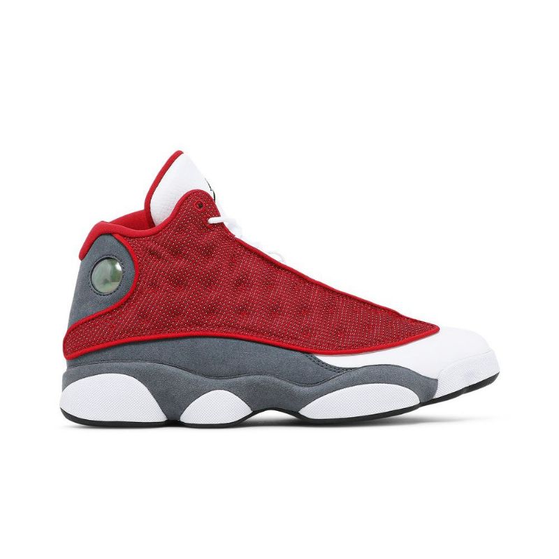 Air Jordan 13 Retro Rød Grå Hvid Sort Sko Herre