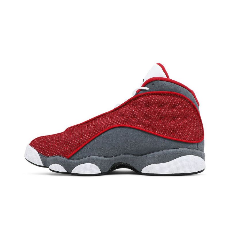 Air Jordan 13 Retro Rød Grå Hvid Sort Sko Herre