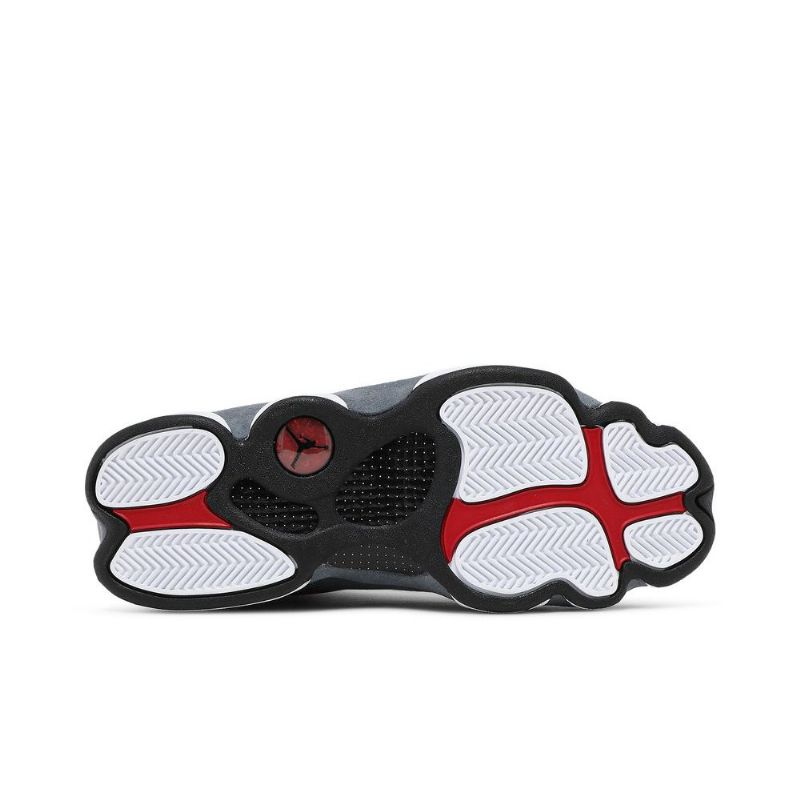 Air Jordan 13 Retro Rød Grå Hvid Sort Sko Herre