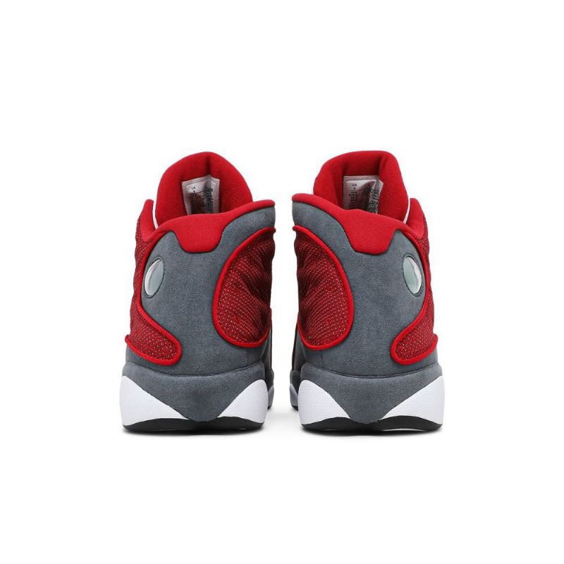 Air Jordan 13 Retro Rød Grå Hvid Sort Sko Herre
