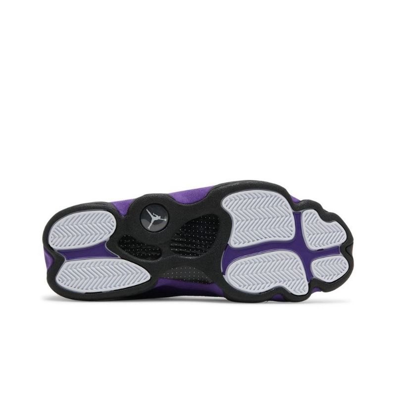 Air Jordan 13 Retro Sort Lilla Sko Herre