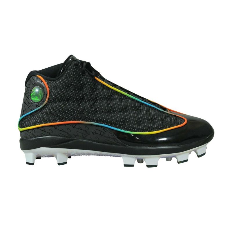 Air Jordan 13 Solefly Mcs Sort Flerfarvede Sko Herre