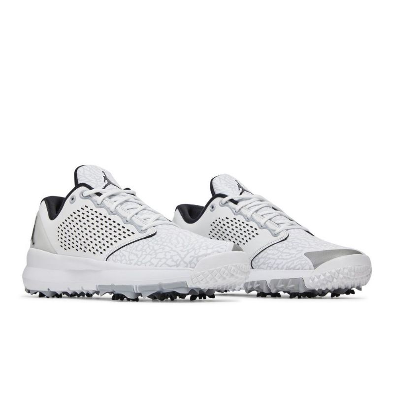 Air Jordan Trainer St G Hvid Grå Sort Sko Herre
