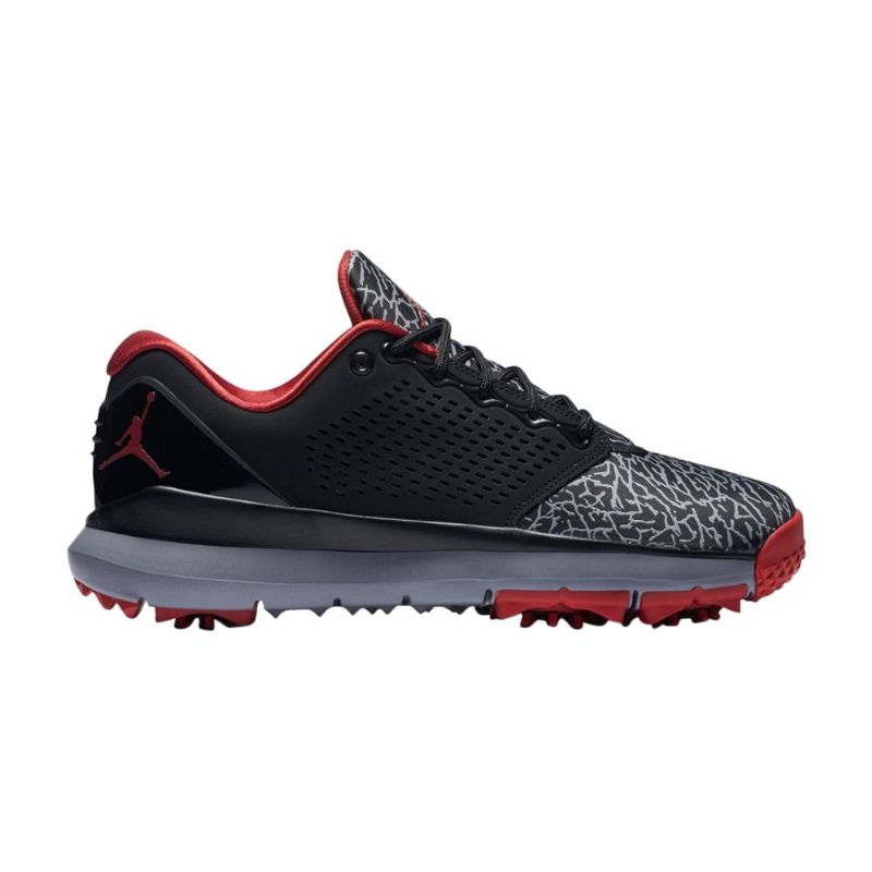Air Jordan Trainer St Golf Sort Rød Grå Sko Herre
