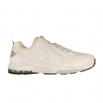 Air Jordan Trunner Ko Hvid Sølv Sko Herre