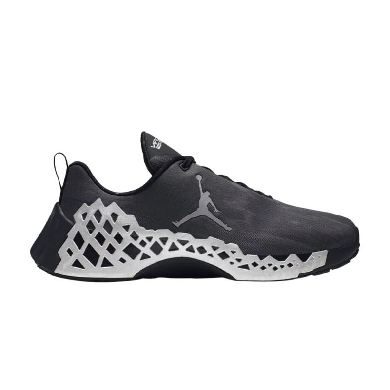 Air Jordan Trunner Nxt React Sort Grå Sølv Sko Herre