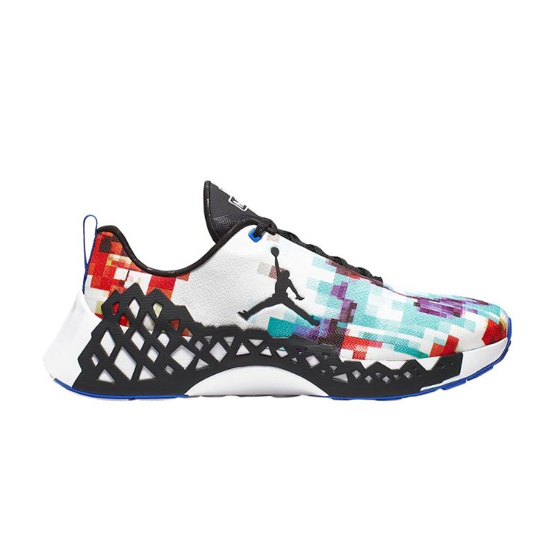 Air Jordan Trunner X Htm Nxt React Hvid Blå Orange Sort Sko Herre