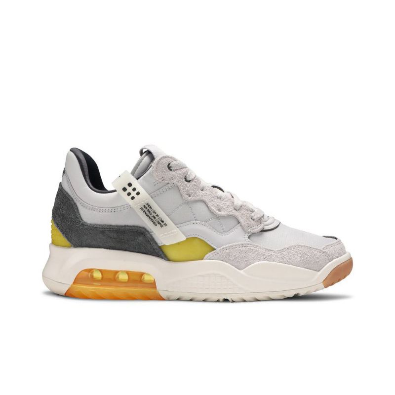 Air Jordan Ma2 Grå Gul Sort Sko Herre