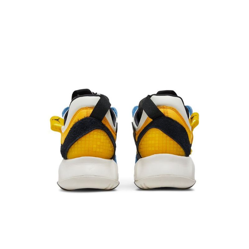 Air Jordan Ma2 Guld Sort Blå Hvid Sko Herre
