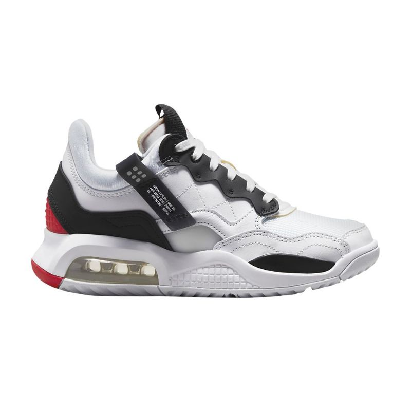 Air Jordan Ma2 Hvid Grå Rød Sko Dame