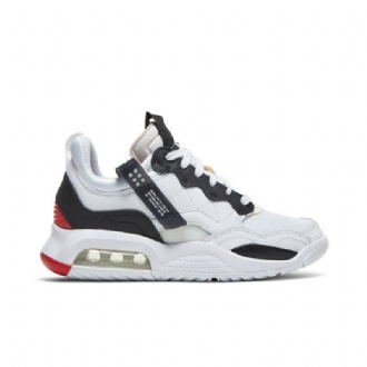Air Jordan Ma2 Hvid Grå Rød Sko Herre