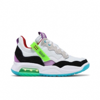 Air Jordan Ma2 Hvid Rød Sort Lilla Sko Dame