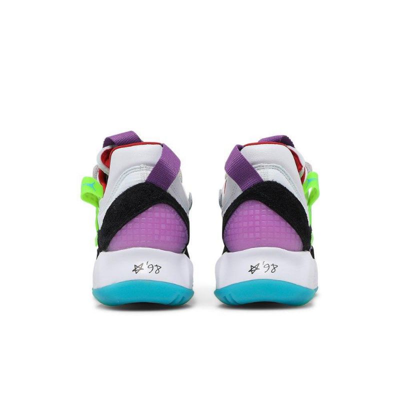 Air Jordan Ma2 Hvid Rød Sort Lilla Sko Dame