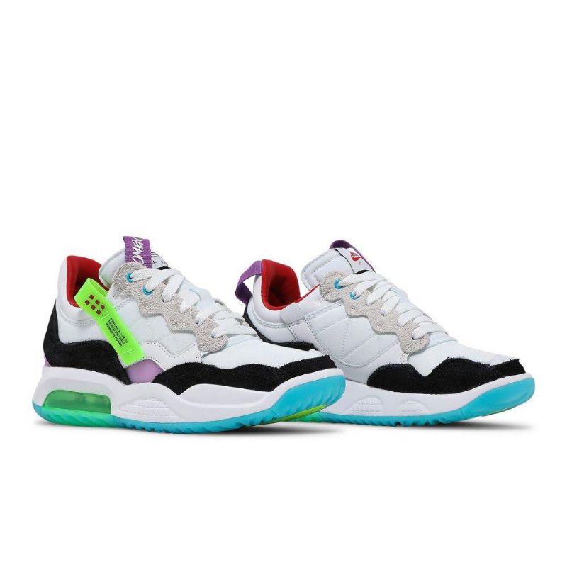 Air Jordan Ma2 Hvid Rød Sort Lilla Sko Dame