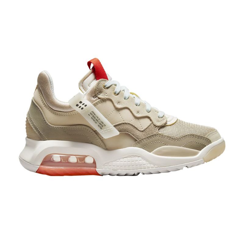 Air Jordan Ma2 Khaki Hvid Rød Sko Dame