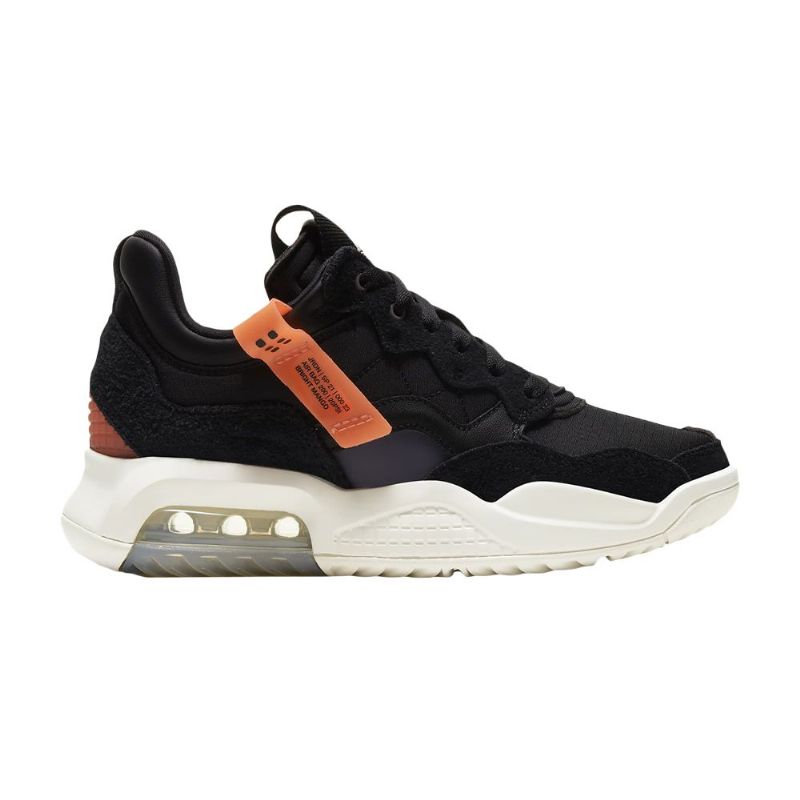 Air Jordan Ma2 Sort Orange Sko Dame